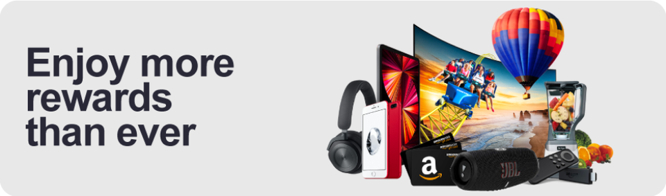 Enjoy more rewards than ever | Now live!