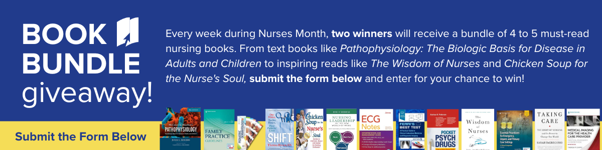 NetCE Book Bundle Giveaway Nurses Month 2025