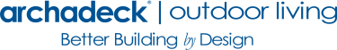 Archadeck outdoor living better building by design logo
