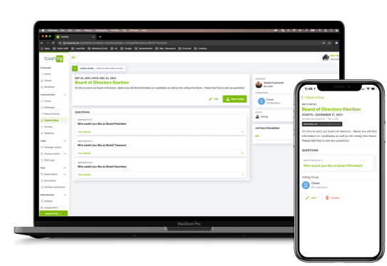 TownSq Digital Voting