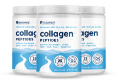 3 JARS of collagen