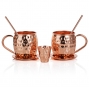 Copper Moscow Mule Mug Set 2