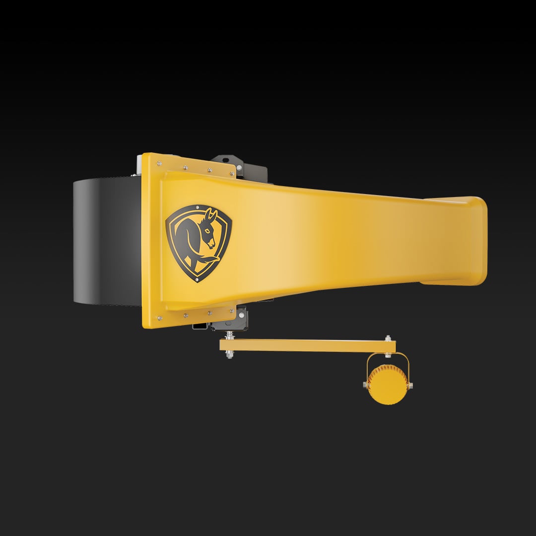 Abstract pink and purple ribbon shapes on a dark blue background