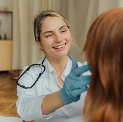 professional woman in office