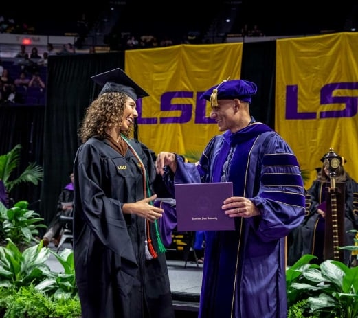 LSU Masters Graduate