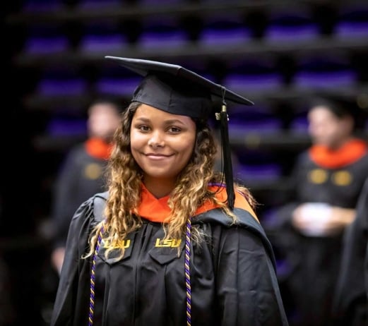 LSU Masters Graduate