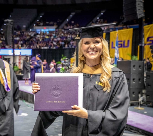 LSU Masters Graduate