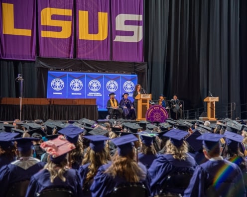 LSU Masters Graduate