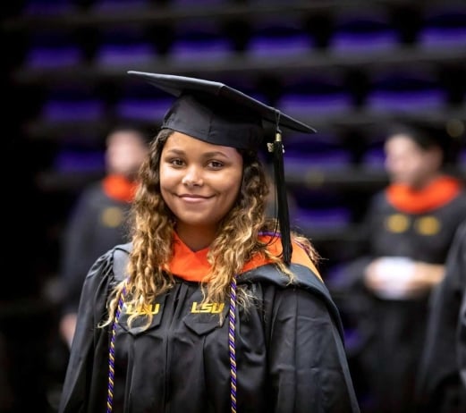LSU Masters Graduate
