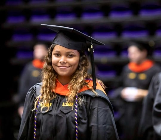 LSU Masters Graduate