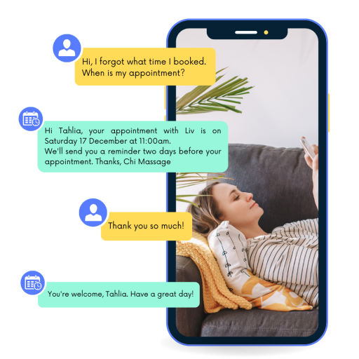 SMSGlobal 2FA and OTP Authentication SMS Graphic Man holding phone