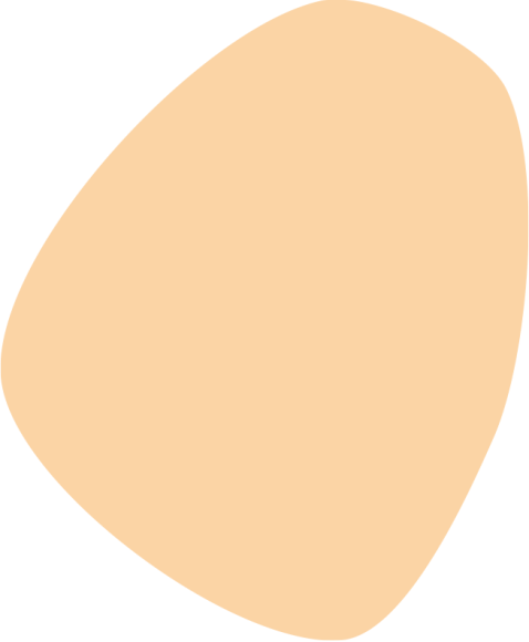 Burnt Orange Oblong Circle 40%