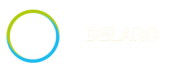 A Bayer and Delaro Complete sit side by side. The Bayer logo is colorful while the Delaro logo is white. 