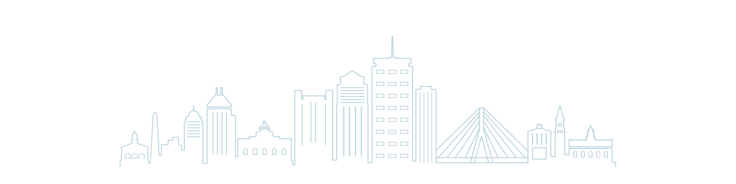 Boston city illustration image