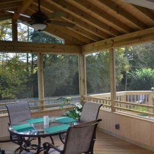 Screened Porch Addition Raleigh-Durham