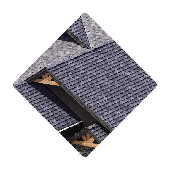 Asphalt Roof Diamond Photo