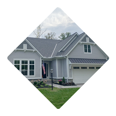 Tile Roof Diamond Photo