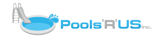 Pools R Us Logo Landscape
