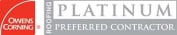 Owens Corning Platinum Contractor Logo