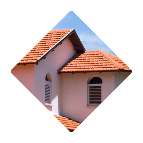 Tile Roof Diamond Photo