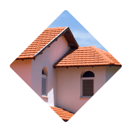 Tile Roof Diamond Photo