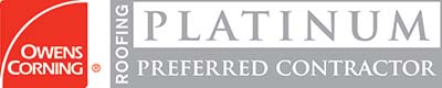 Owens Corning Platinum Contractor Logo