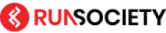 "RunSociety logo featuring a red circular icon with a stylized design and the text 'RUNSOCIETY' in white on a black background, indicating a feature with Bowen Therapy Pain Relief Centre.