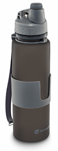 gray nomader collapsible water bottle