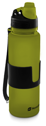 army green nomader collapsible water bottle