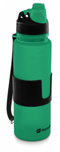 green nomader collapsible water bottle