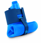 nomader collapsible water bottle folded up
