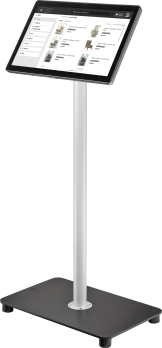 22" Kiosk showing categories page for chairs