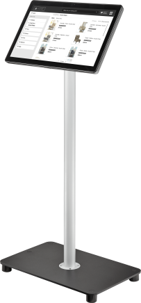 22" Kiosk showing categories page for chairs