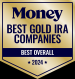 Named Best Gold Ira Company Badge