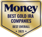 Named Best Gold Ira Company Badge