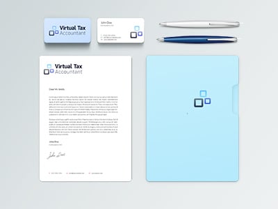 Abstract deep blue layered petal-like curves on a dark background