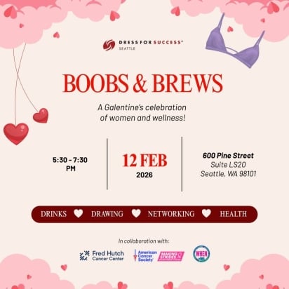 Dress for Success Boobs and Brews