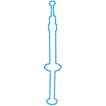 Opalescence PF syringe vertical outline
