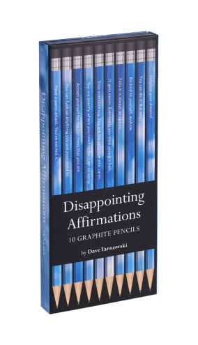 Disappointing Affirmations Graphite Pencils