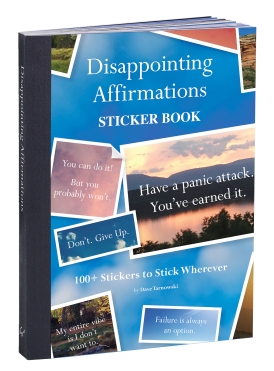 Disappointing Affirmations Postcards 