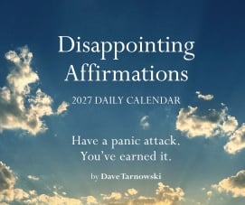 Disappointing Affirmations Postcards 