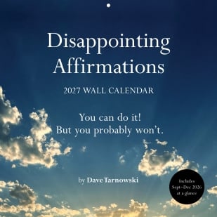 Disappointing Affirmations Postcards 