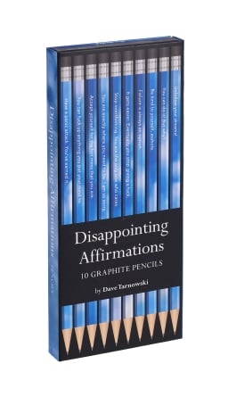 Disappointing Affirmations Graphite Pencils