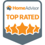 HomeAdvisor Top Rated Badge For Electricians