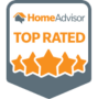 HomeAdvisor Top Rated Badge For Electricians
