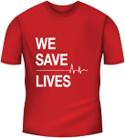 We Save Lives T-Shirt