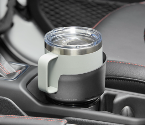 CupCoffee installed in a vehicle.