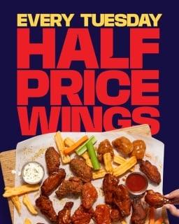 Half Price Wings