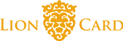 Lion Card 2020 gold transparent