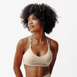 fit woman sports bra image